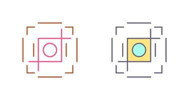 Crop Icon Design vector