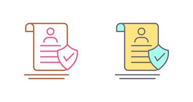 Verified Icon Design vector