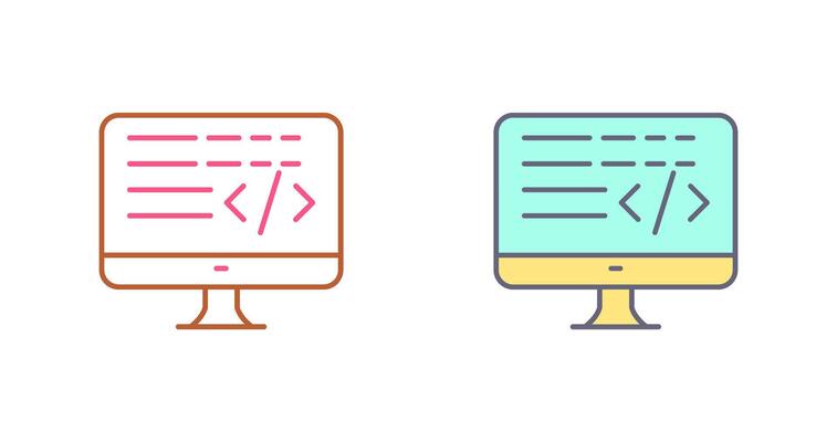 Coding Icon Design