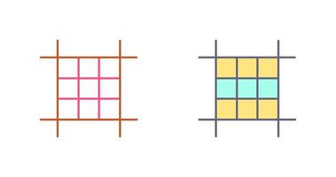 Square Layout Icon Design vector