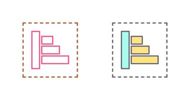 Object Alignment Icon Design vector