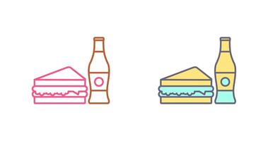 Junk Food Icon Design vector