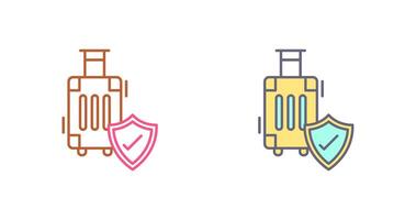 Travel Protection Icon Design vector