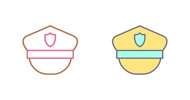 Police Hat Icon Design vector