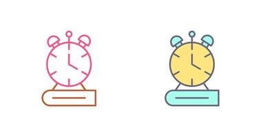 Alarm Clock Icon Design vector