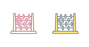 Abacus Icon Design vector