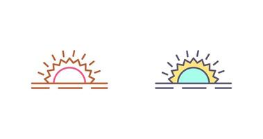 Sunshine Icon Design vector