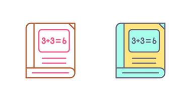 Math Icon Design vector