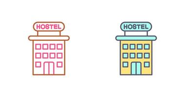 Hostel Icon Design vector