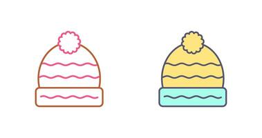 Winter Hat Icon Design vector