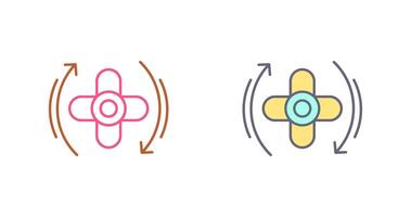 Rotate Icon Design vector