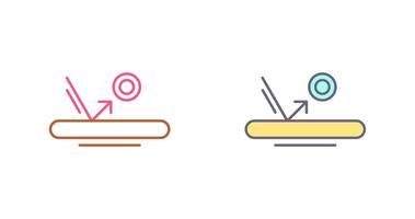 Bounce Icon Design vector