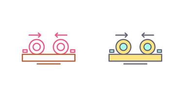 Collision Icon Design vector