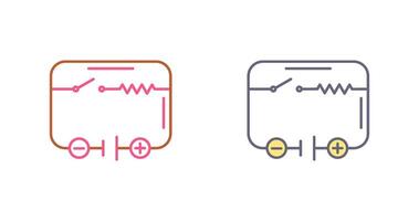Electrical Circuit Icon Design vector
