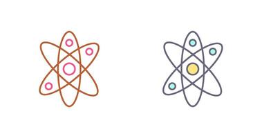 Atom Icon Design vector
