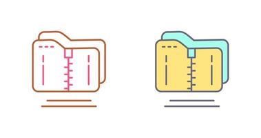 Compressed Icon Design vector