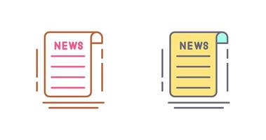 News Icon Design vector