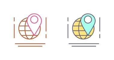 Map Icon Design vector