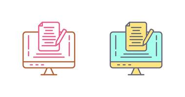 Note Icon Design vector