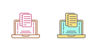 Document Icon Design vector