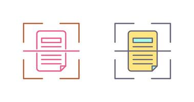 Scan Icon Design vector
