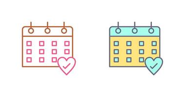 Calendar Icon Design vector