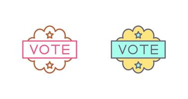 Vote Icon Design vector