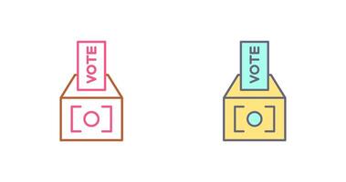 Vote Icon Design vector