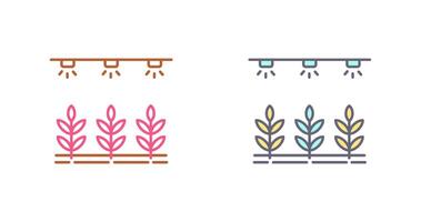 Irrigation System Icon Design vector