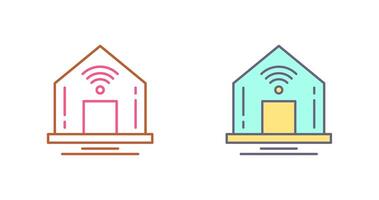 Smart Home Icon Design vector