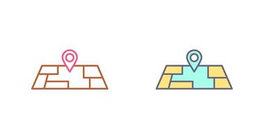 Map Icon Design vector