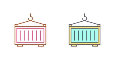 Container Icon Design vector