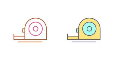 Measuring Tape Icon Design vector