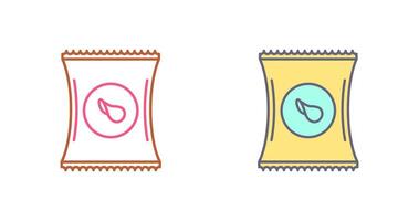Chips Icon Design vector