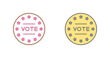 Vote Icon Design vector