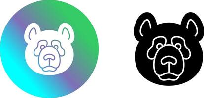 Panda Icon Design vector
