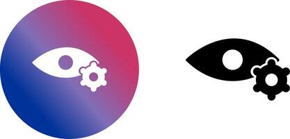 View Settings Icon Design vector
