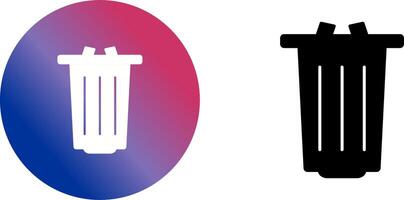Garbage Icon Design vector