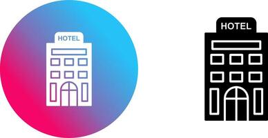 diseño de icono de hotel vector