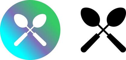 Spoons Icon Design vector