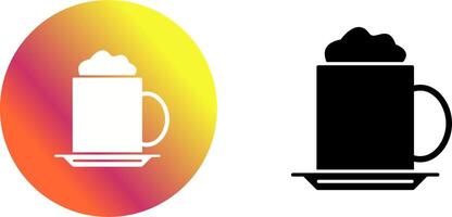 capuchino icono diseño vector