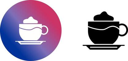 Latte Icon Design vector