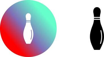 Bowling Pin Icon Design vector