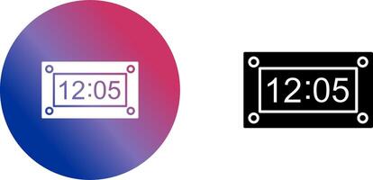 Unique Timer Icon Design vector