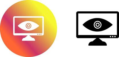 único web visibilidad icono diseño vector