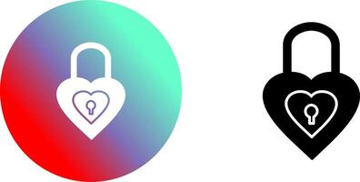 Unique Lock Icon Design vector