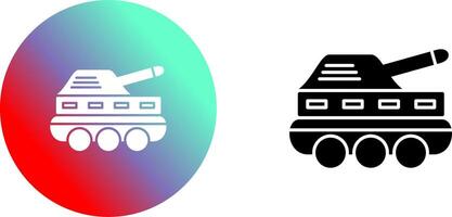 Infantry Tank Icon Design vector