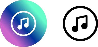 Music Player Icon Design vector