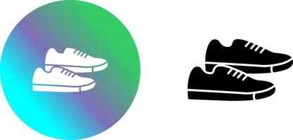 Sneakers Icon Design vector