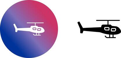 Helicopter Icon Design vector